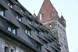Крыша Императорской конюшни и башня Лугинсланд