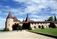 Chateau de Corcelles.    