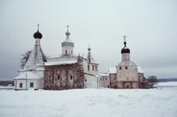 Церковь Мартиниана (1640), Собор Рождества Богородицы (1490) и Церковь Благовещения (1534)