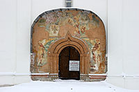 роспись ворот Софийского собора