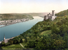 Schloss Stolzenfels -    ( 1890  1905) Reproduction number: LC-DIG-ppmsca-00854 from Library of Congress